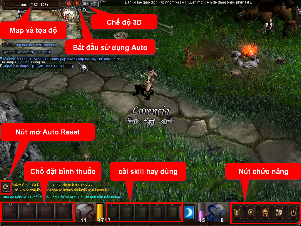 Chức năng chính của Game MU Hội Tụ Chức năng chính của Game MU Hội Tụ